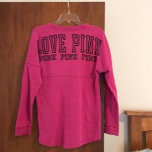 Pink sweatshirt